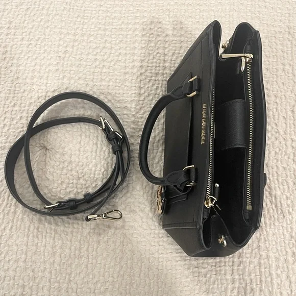 Michael Kors Double Zipper Satchel - Picture 3 of 11